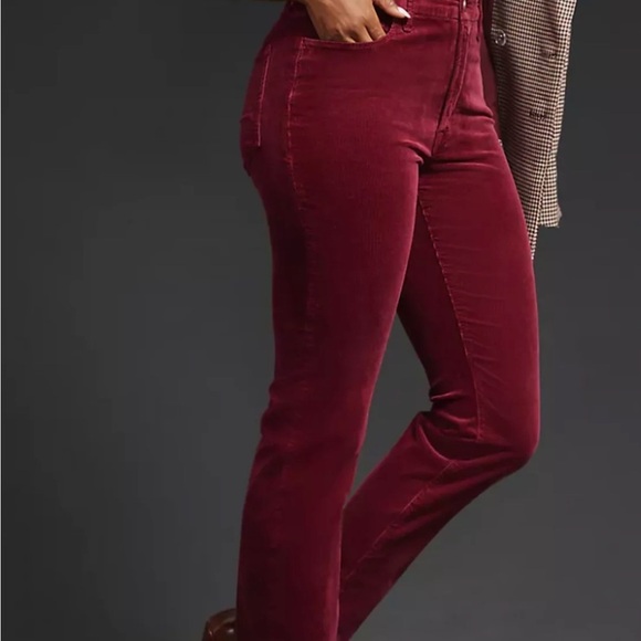 Universal Thread Denim - Universal Threads Women's Burgundy Corduroy Pants